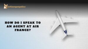 How do I speak to an agent at Air France?